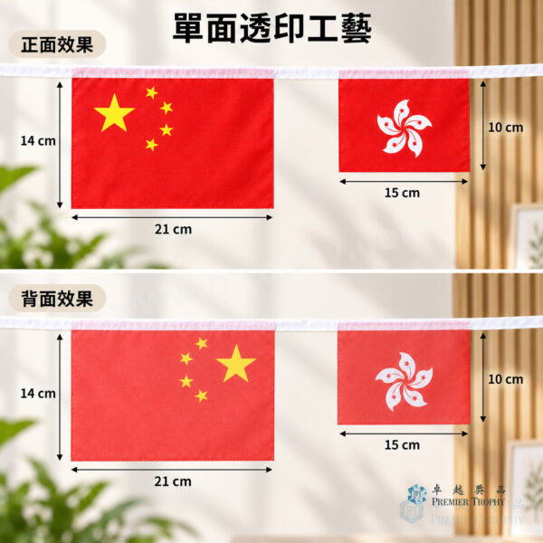 F507 單層國旗區旗串旗