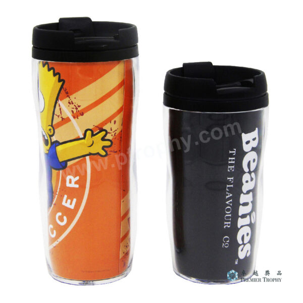 AC501 雙層塑料隔熱杯 –,廣告杯訂造