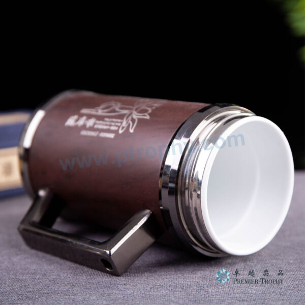 AC703 中國陶瓷有耳隔茶杯 –,廣告杯訂造