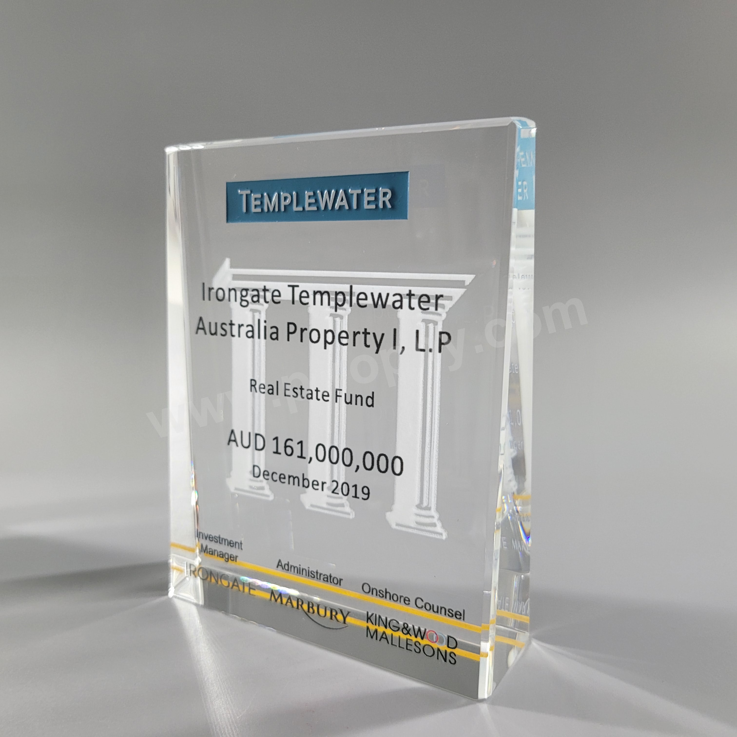 AE483 Crystal Award