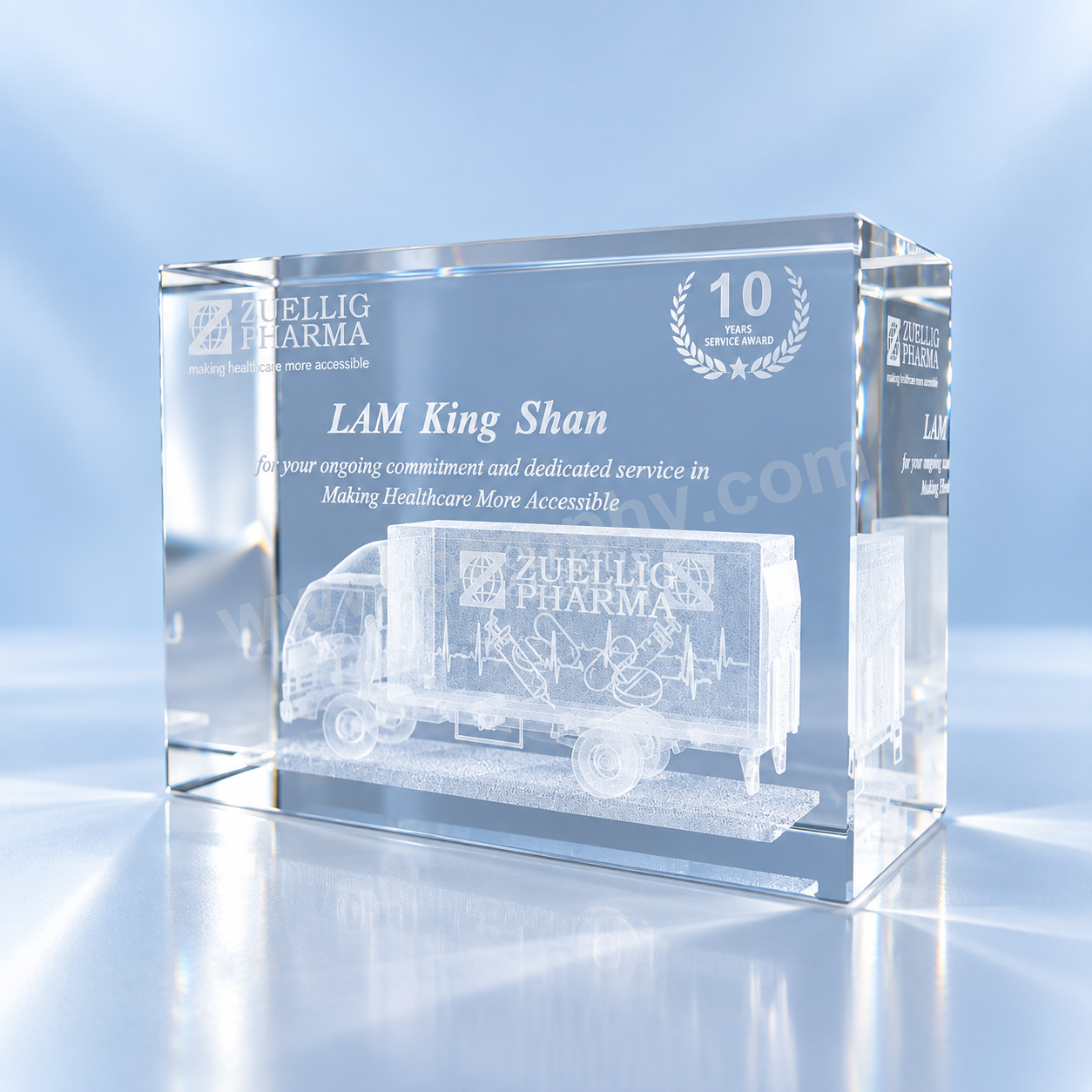 AE619 Crystal Award