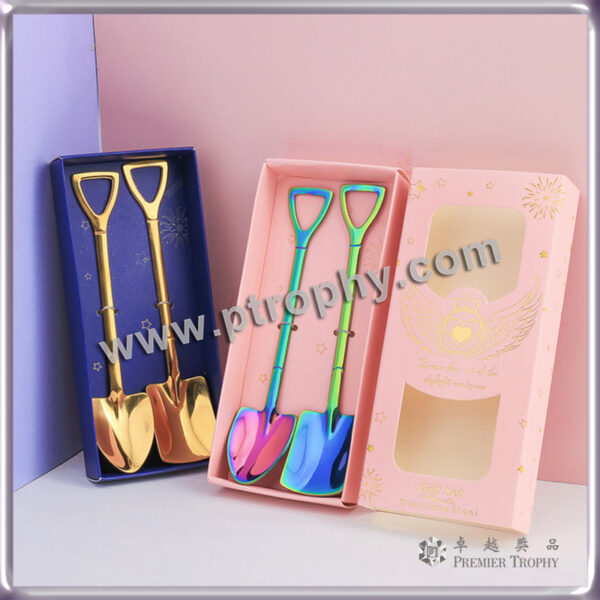 AG091 可方可圓甜點匙禮盒 –，特色禮品訂造