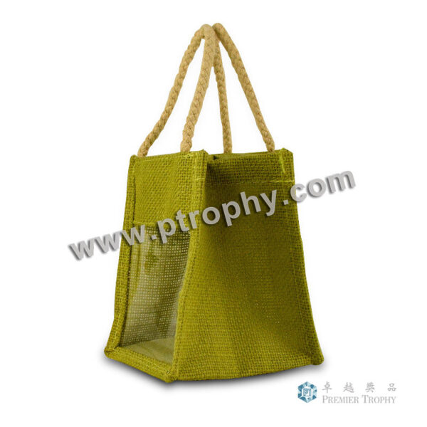 AG208 半透明麻布袋2，環保袋訂造