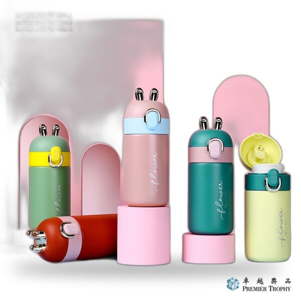 兔耳造型保溫杯260ML 350ML 460ML