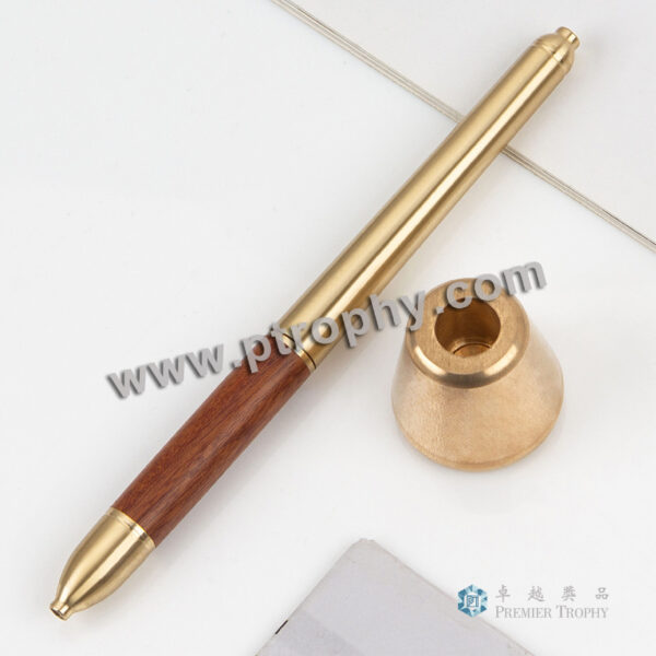 BP021 黃銅原木筆托廣告筆,辦公文具-筆訂造