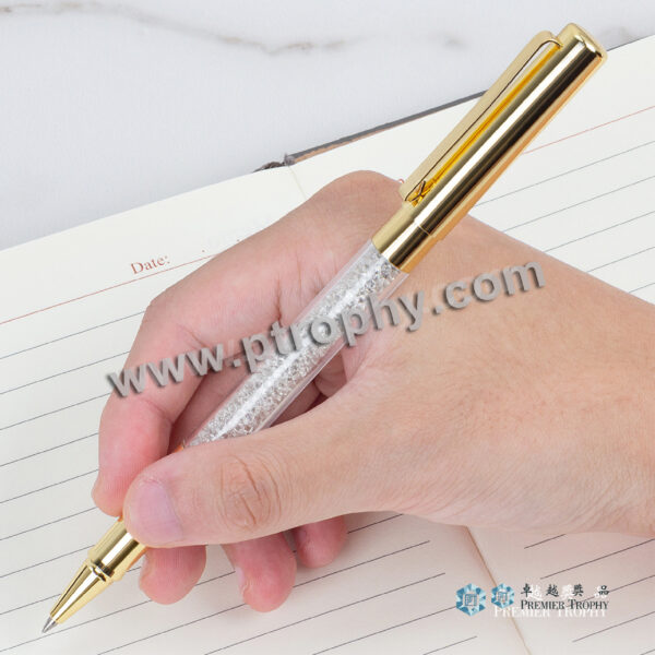 BP028 水晶金屬筆,辦公文具-筆訂造