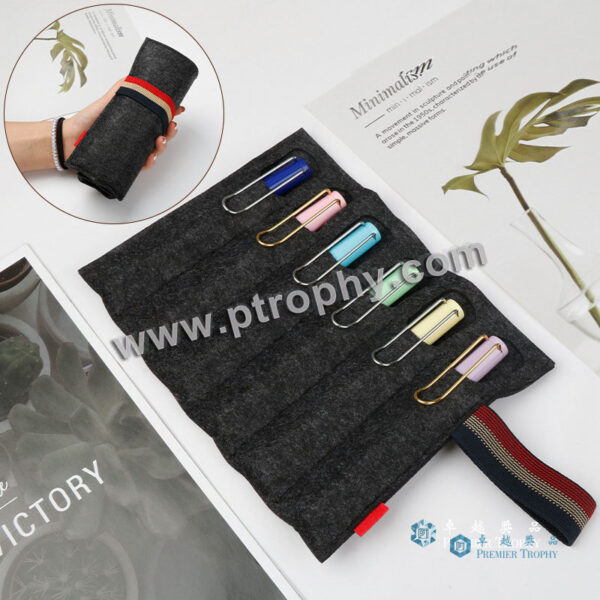 BP125 毛毯多筆形筆袋，辦公文具-筆訂造