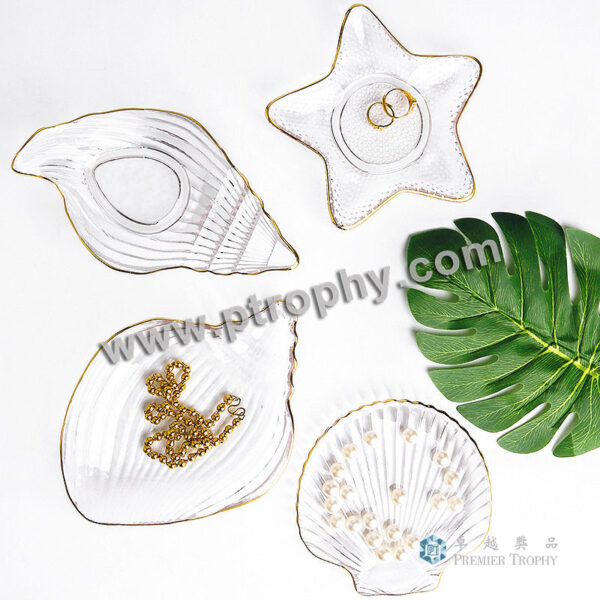 GA016 海洋系餐具碟,玻璃杯訂造