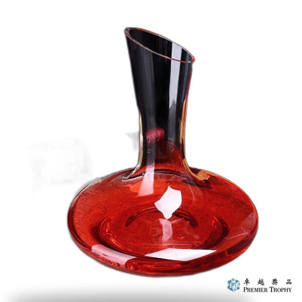 大肚斜口盛酒玻璃瓶