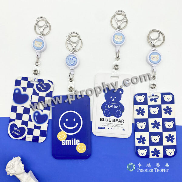 ID032 塑料滑動印花證件套,證件套訂造