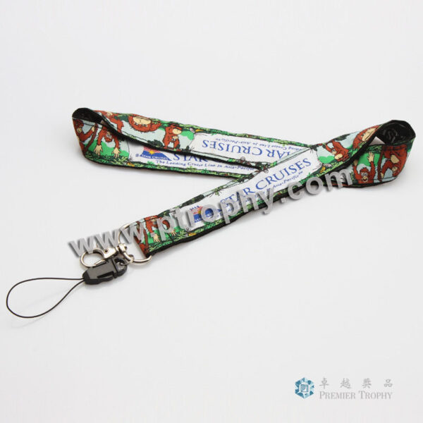 LB015 雙面彩印掛繩帶，掛繩帶訂造