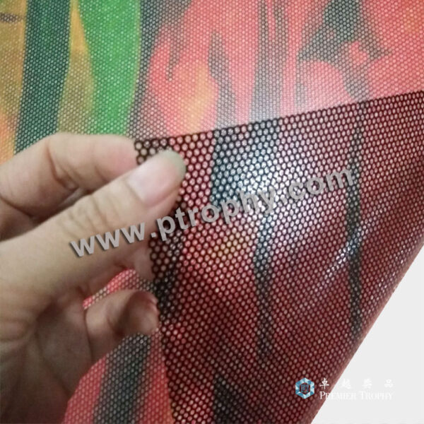 LS804 單透玻璃網格貼紙2，印刷品訂造