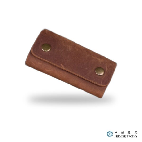 純手工鎖匙包