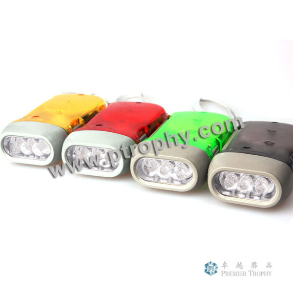 TL202 手壓充電3燈手電筒 –,手機電子-手電筒訂造