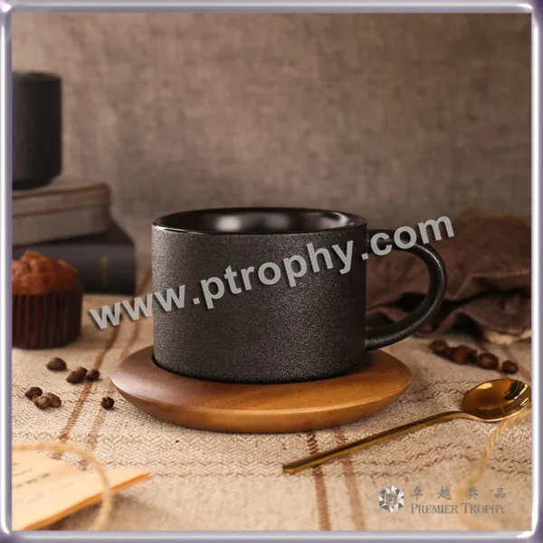 TW007 歐陸陶瓷磨砂咖啡杯，餐具訂造 - 卓越獎品香港廠房