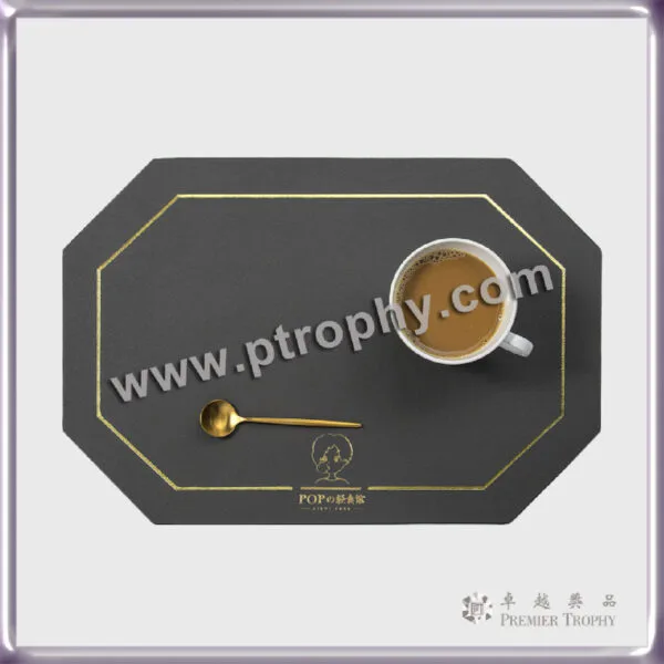 TW021 厚料皮革枱墊(2) –，餐具訂造