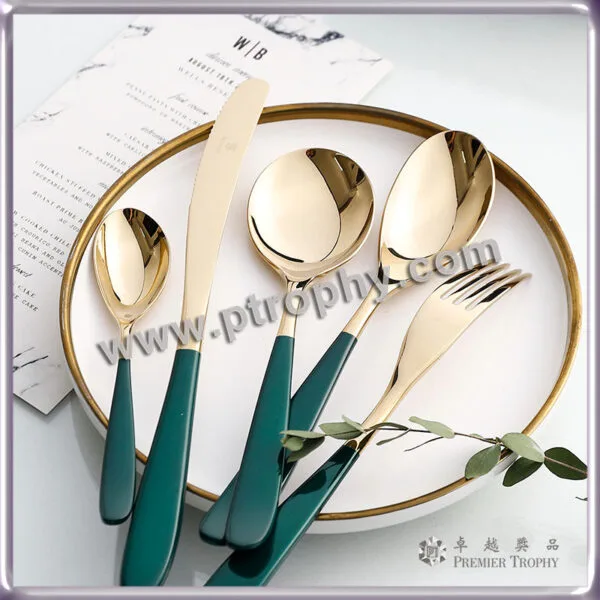 TW024 高級黃銅餐具，餐具訂造 - 卓越獎品香港廠房