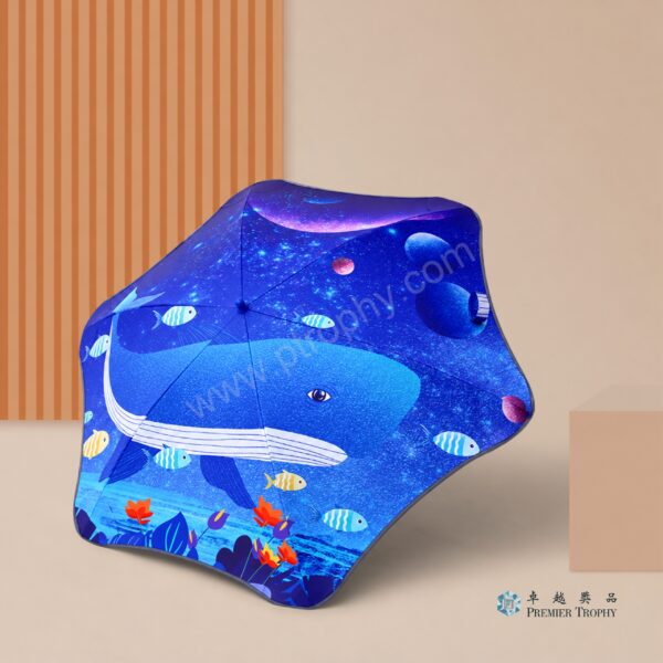 UM902 圓角兒童長柄傘，雨傘訂造