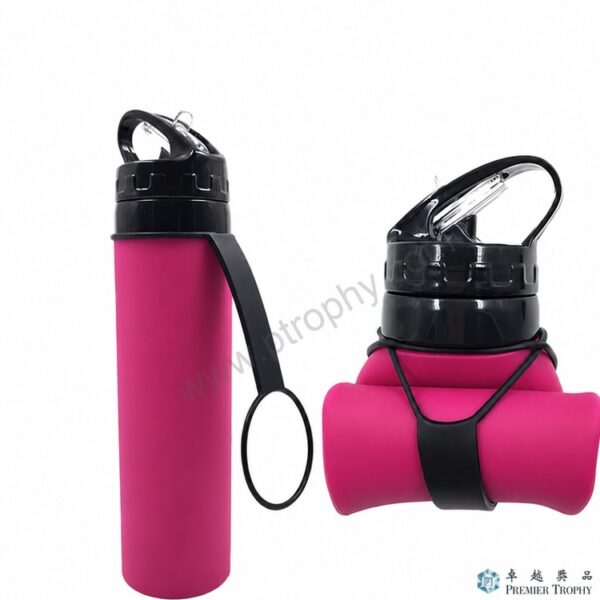 WB1104 矽膠接疊水樽,水樽訂造