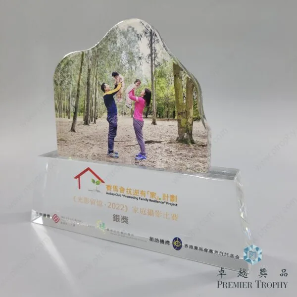 水晶獎座 – 型號 AE041，專題設計系列訂造