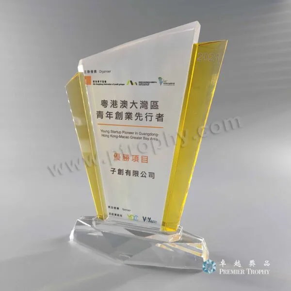 AE114 Crystal Award，學校及機構獎項訂造