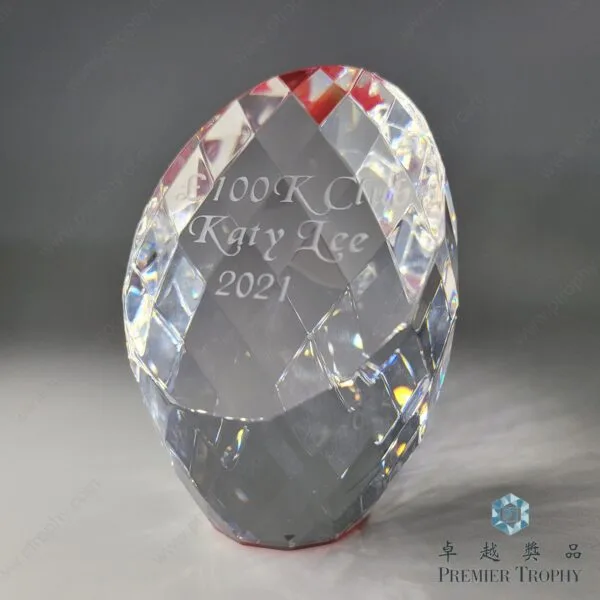 AE122 Crystal Award,水晶禮品訂造
