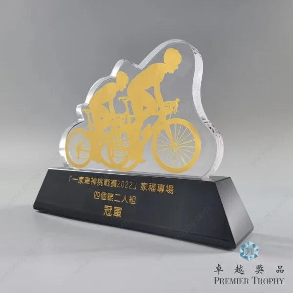 水晶獎座 – 型號 AE380，專題設計系列訂造