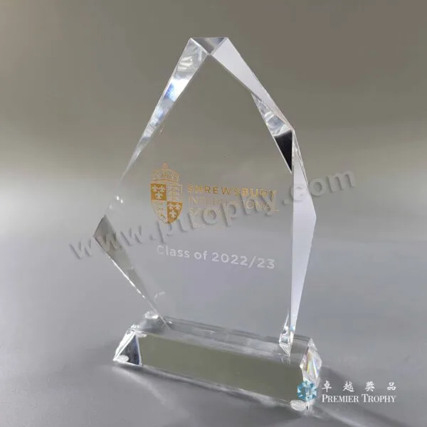 AE437 Crystal Award,學校及機構獎項訂造