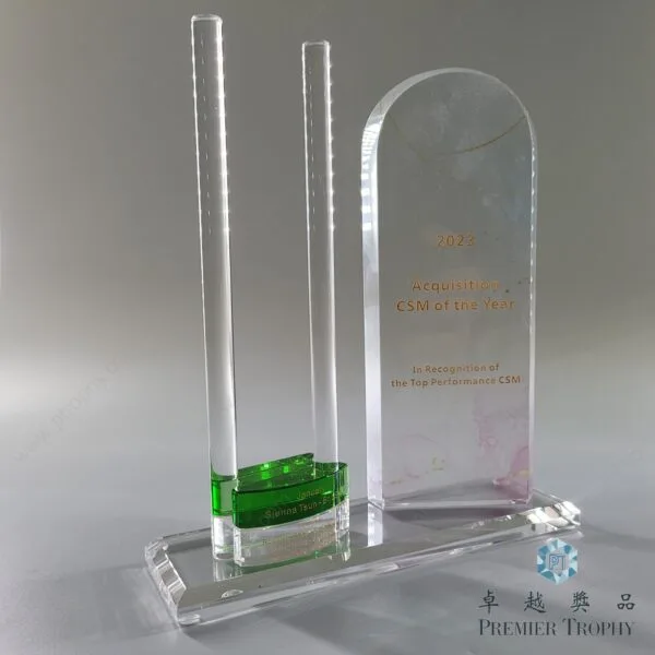 水晶獎座 – 型號 AE442,專題設計系列訂造