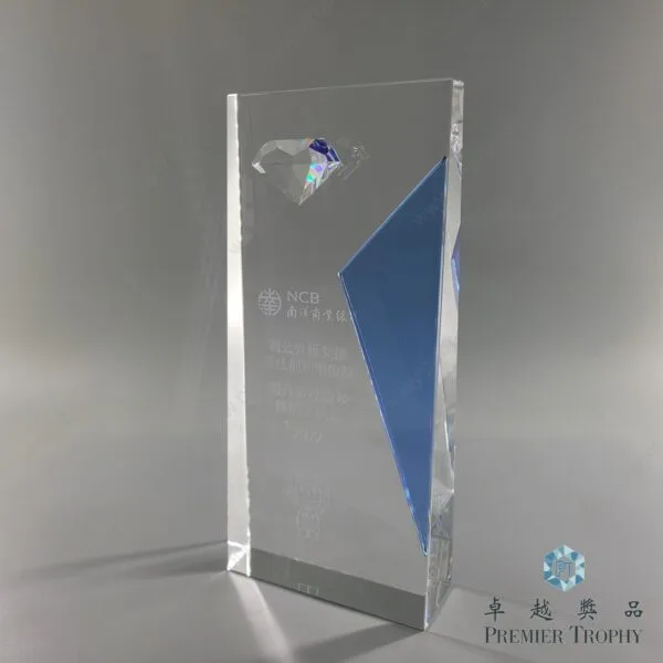 水晶獎座 – 型號 AE449，周年紀念訂造