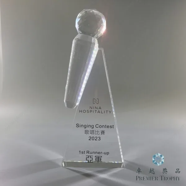 水晶獎座 – 型號 AE510,水晶禮品訂造