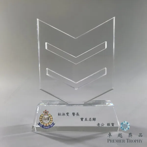 AE535 水晶獎座 –，專題設計系列訂造