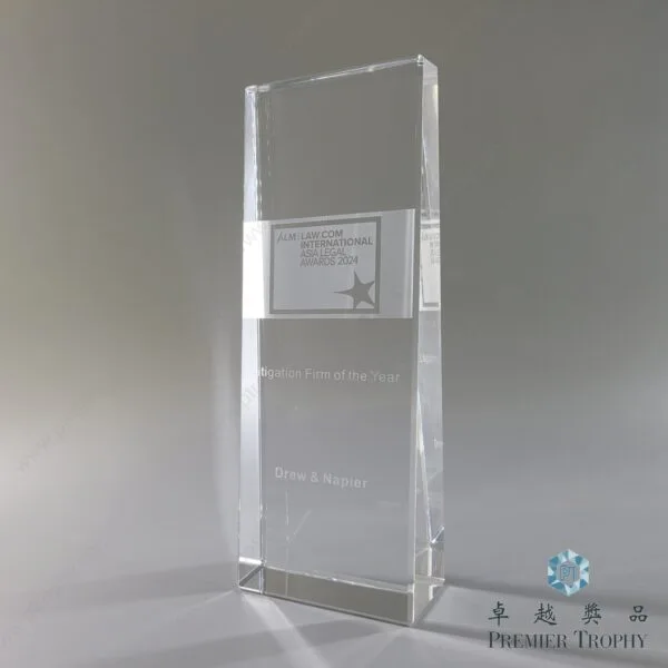 AE551 水晶獎座 –，學校及機構獎項訂造