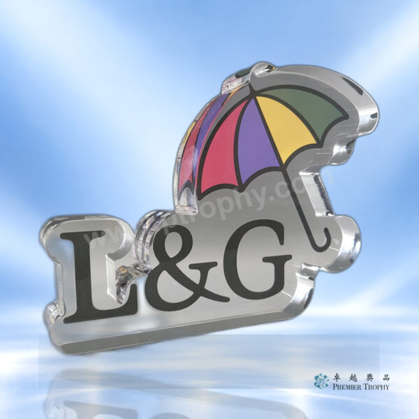 水晶獎座 – 型號 AE598，專題設計系列訂造