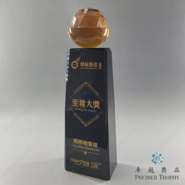 AE629 水晶獎座 –，專題設計系列訂造
