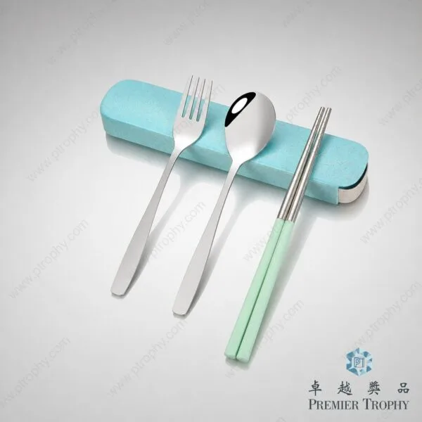 TW303 不鏽鋼餐具小麥盒套2,餐具套裝訂造