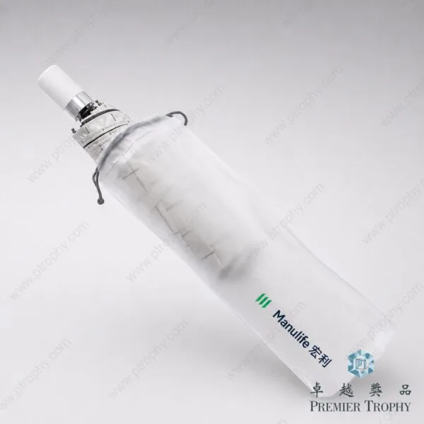 UA102 磨砂半透明束口袋,環保雨傘袋訂造
