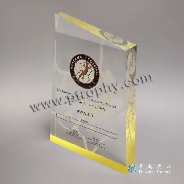 客戶案例_067 · RacingThePlanet 亞加力獎座，客戶案例訂造