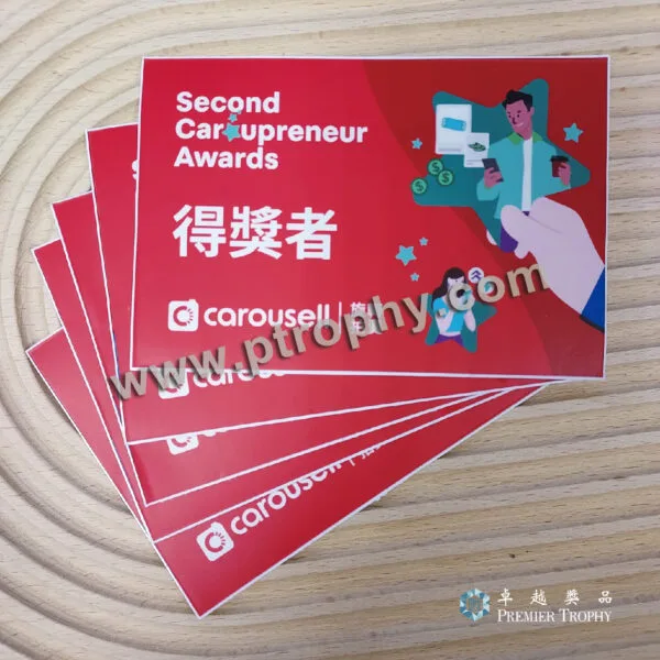 客戶案例_160 · 貼紙，客戶案例訂造