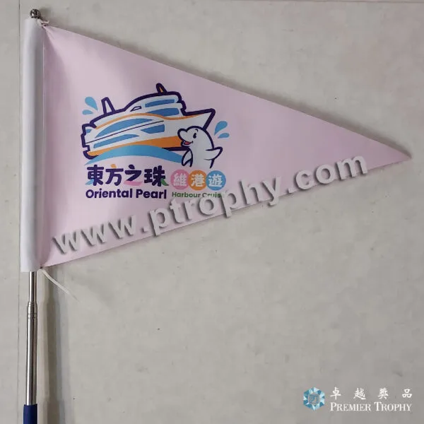 客戶案例_183 · 導遊旗 90，客戶案例訂造