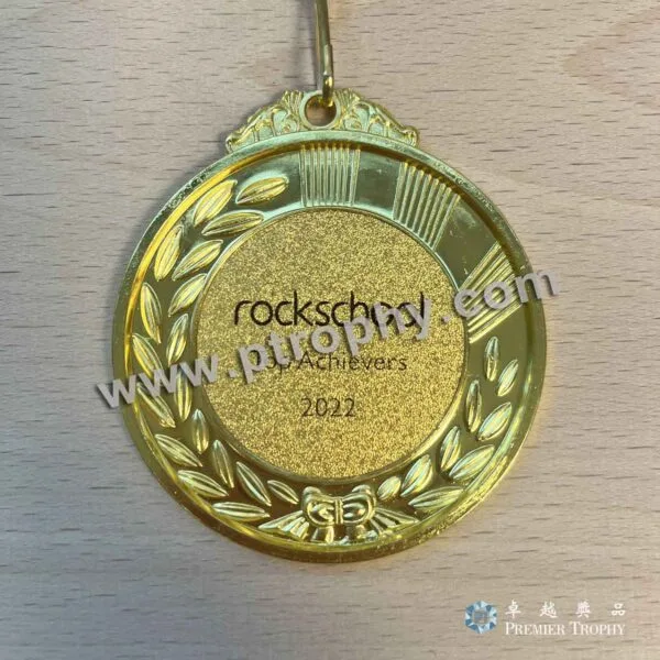客戶案例_198 · RockSchool 獎牌，客戶案例訂造