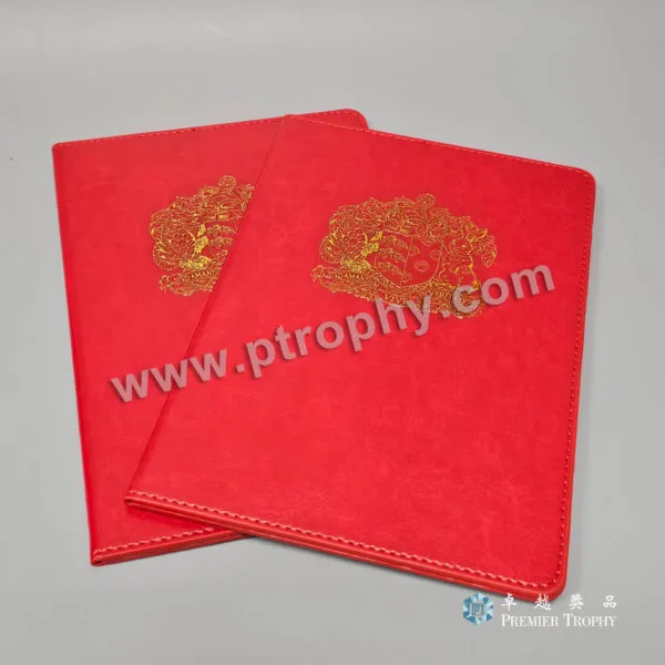 客戶案例_207 · MC 紅色證書套,客戶案例訂造
