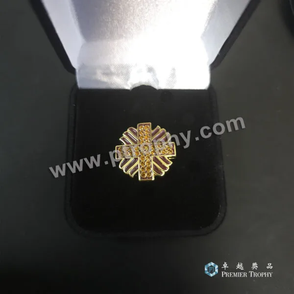 客戶案例_226 · TS 襟章金色，客戶案例訂造