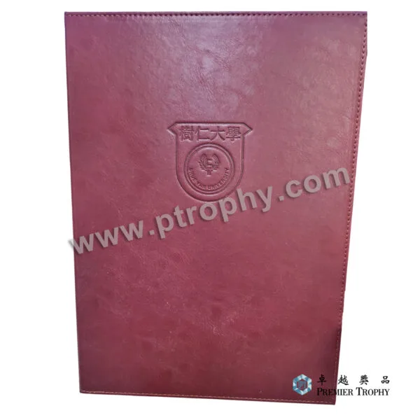 客戶案例_285 · 樹仁大學證書套，客戶案例訂造