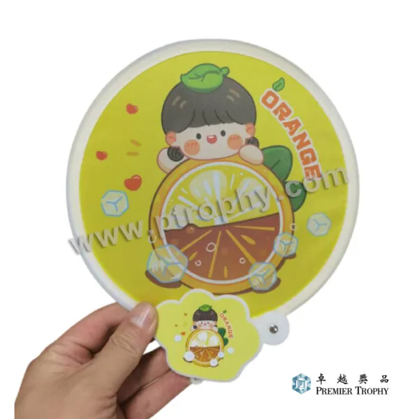 客戶案例_296 · 單面透印扇子，客戶案例訂造