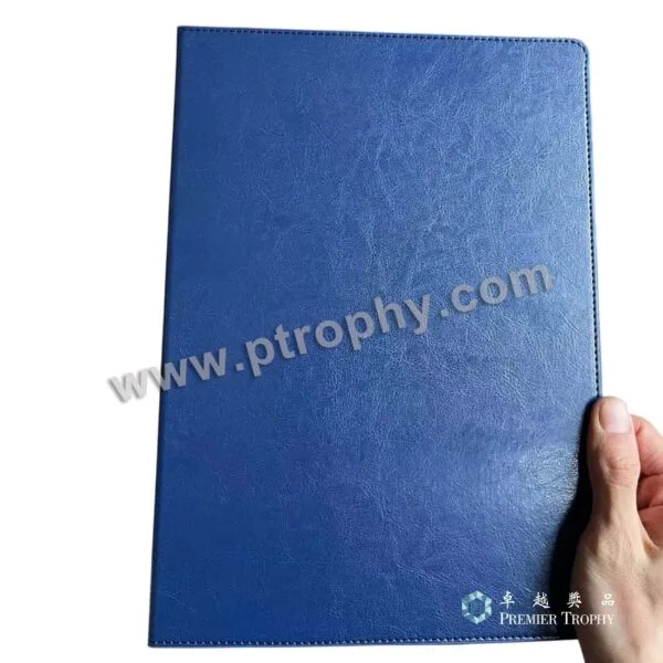 客戶案例_301 · 證書封套藍色，客戶案例訂造