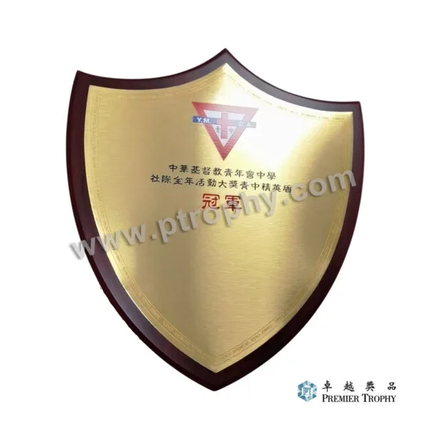 客戶案例_304 · 中華基督教青年會中學盾牌，客戶案例訂造