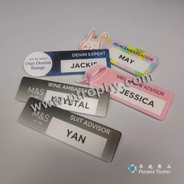 客戶案例_327 · M&S 襟章，客戶案例訂造