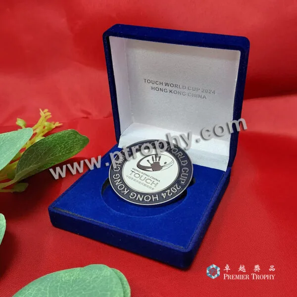 客戶案例_338 · Hong Kong World Cup Touch 獎牌，客戶案例訂造