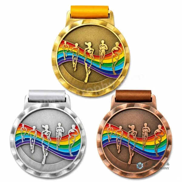 M031 68mm Marathon Running Medal,運動獎牌系列訂造 - 卓越獎品香港廠房